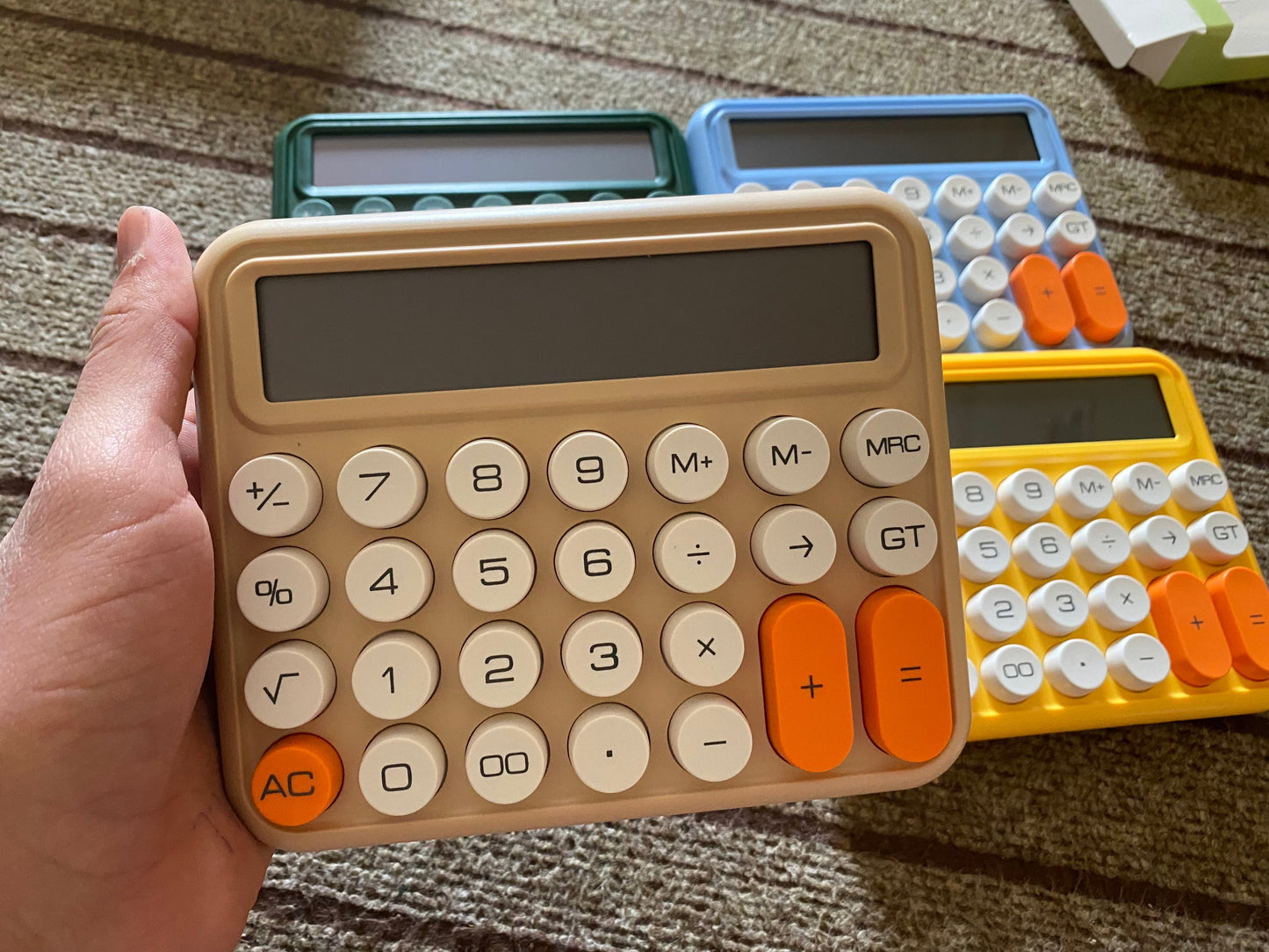 Big Display Colourful Calculator