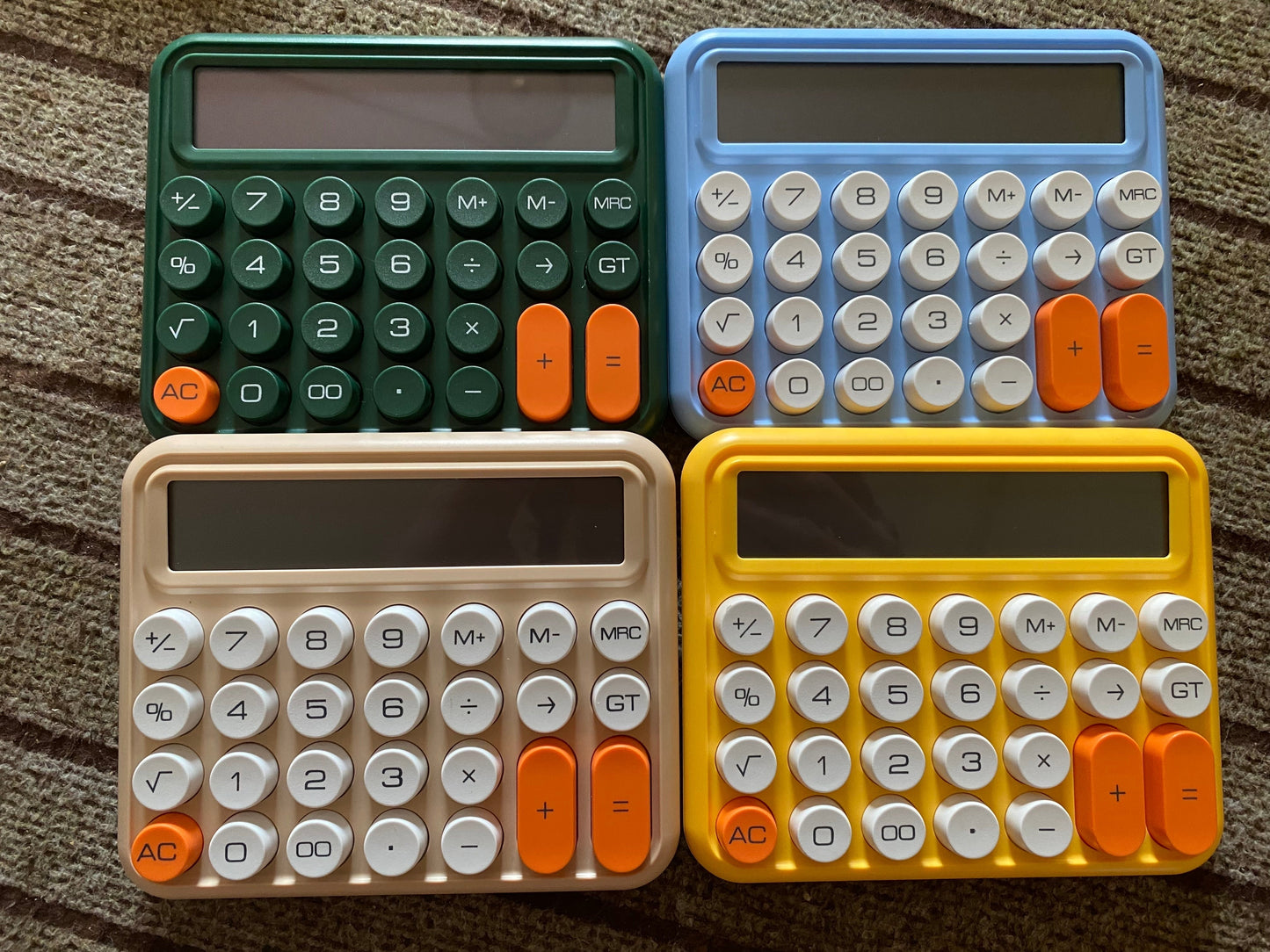 Big Display Colourful Calculator