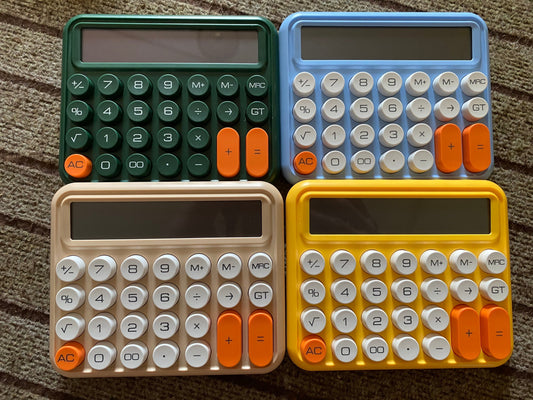Big Display Colourful Calculator