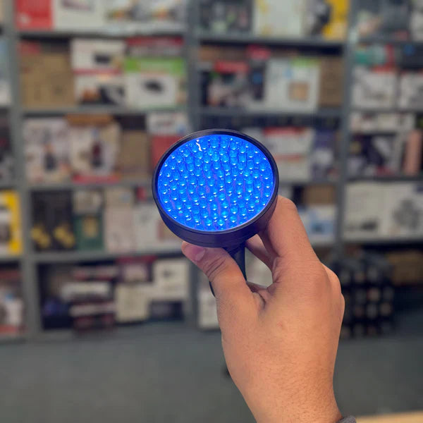 100 UV LEDs Flashlight