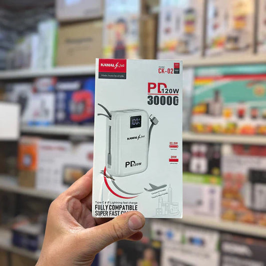 120W PD Super Fast 20,000mAH Power bank