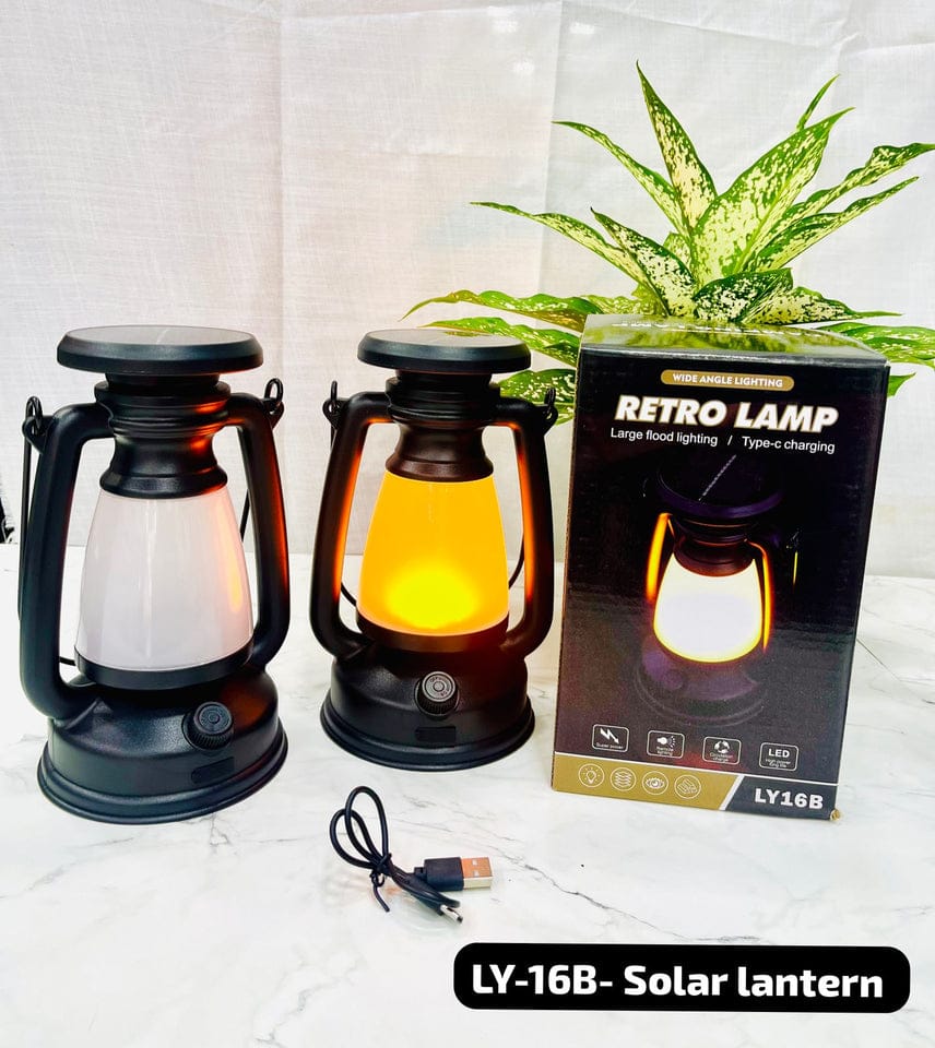 Solar Rechargeable Camping Lantern